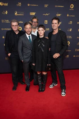 Goldene Henne 2026 Roter Teppich Roter Teppich Babylon Berlin Tom Tykwer Liv Lisa Fries Volker Bruch Goldene Henne 2026, 04.09.2026, Leipzig Copyright: xEventpressxFuhrx