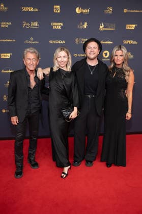 Goldene Henne 2026 Roter Teppich Roter Teppich Peter Maffay und Frau Hendrikje Balsmeyer Johannes Oerdinger und Goldene Henne 2026, 04.09.2026, Leipzig Copyright: xEventpressxFuhrx
