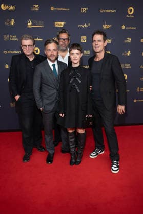 Goldene Henne 2026 Roter Teppich Roter Teppich Babylon Berlin Tom Tykwer Liv Lisa Fries Volker Bruch Goldene Henne 2026, 04.09.2026, Leipzig Copyright: xEventpressxFuhrx