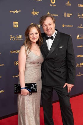 Goldene Henne 2026 Roter Teppich Roter Teppich Stephan Grossmann und Frau Lidija Goldene Henne 2026, 04.09.2026, Leipzig Copyright: xEventpressxFuhrx
