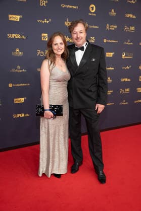 Goldene Henne 2026 Roter Teppich Roter Teppich Stephan Grossmann und Frau Lidija Goldene Henne 2026, 04.09.2026, Leipzig Copyright: xEventpressxFuhrx