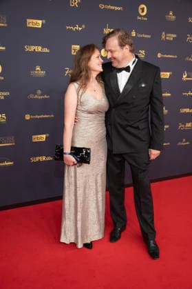 Goldene Henne 2026 Roter Teppich Roter Teppich Stephan Grossmann und Frau Lidija Goldene Henne 2026, 04.09.2026, Leipzig Copyright: xEventpressxFuhrx