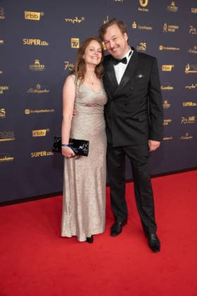 Goldene Henne 2026 Roter Teppich Roter Teppich Stephan Grossmann und Frau Lidija Goldene Henne 2026, 04.09.2026, Leipzig Copyright: xEventpressxFuhrx