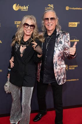 Goldene Henne 2026 Roter Teppich Roter Teppich Petra Zieger und Mann Peter Taudte Goldene Henne 2026, 04.09.2026, Leipzig Copyright: xEventpressxFuhrx