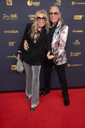 Goldene Henne 2026 Roter Teppich Roter Teppich Petra Zieger und Mann Peter Taudte Goldene Henne 2026, 04.09.2026, Leipzig Copyright: xEventpressxFuhrx