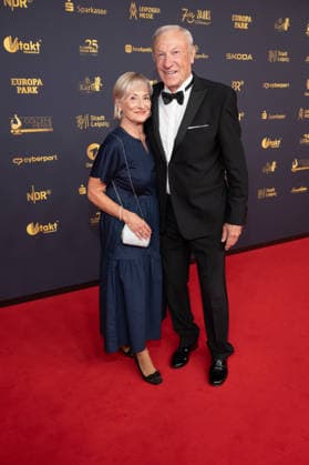 Goldene Henne 2026 Roter Teppich Roter Teppich Eduard Ede Geyer und Angelika Geyer Goldene Henne 2026, 04.09.2026, Leipzig Copyright: xEventpressxFuhrx