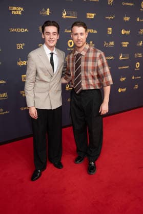 Goldene Henne 2026 Roter Teppich Roter Teppich Sebastian Schweizer und Mike Leon Lichtenberg Goldene Henne 2026, 04.09.2026, Leipzig Copyright: xEventpressxFuhrx