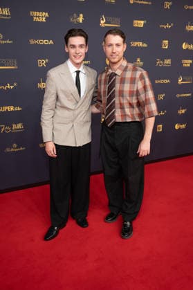 Goldene Henne 2026 Roter Teppich Roter Teppich Sebastian Schweizer und Mike Leon Lichtenberg Goldene Henne 2026, 04.09.2026, Leipzig Copyright: xEventpressxFuhrx
