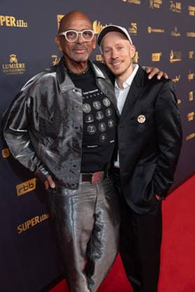 Goldene Henne 2026 Roter Teppich Roter Teppich Pierre Sanoussi-Bliss und Dennis Ortmann Goldene Henne 2026, 04.09.2026, Leipzig Copyright: xEventpressxFuhrx