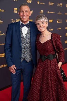 Goldene Henne 2026 Roter Teppich Roter Teppich Linda Feller und Ehemann Andreas Schmid Goldene Henne 2026, 04.09.2026, Leipzig Copyright: xEventpressxFuhrx