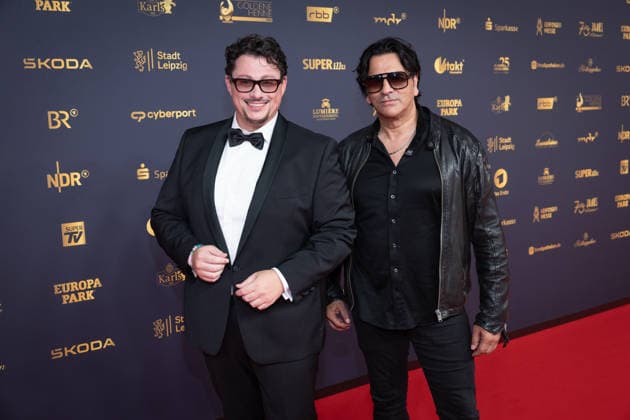 Goldene Henne 2026 Roter Teppich Roter Teppich Ricardo Marinello und Freund Goldene Henne 2026, 04.09.2026, Leipzig Copyright: xEventpressxFuhrx