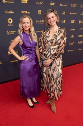 Goldene Henne 2026 Roter Teppich Roter Teppich Julia Menger und Katharina Rabillon Goldene Henne 2026, 04.09.2026, Leipzig Copyright: xEventpressxFuhrx