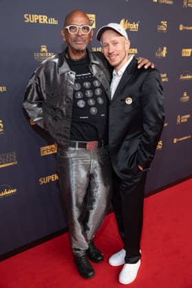 Goldene Henne 2026 Roter Teppich Roter Teppich Pierre Sanoussi-Bliss und Dennis Ortmann Goldene Henne 2026, 04.09.2026, Leipzig Copyright: xEventpressxFuhrx