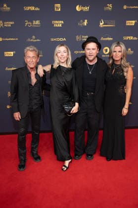 Goldene Henne 2026 Roter Teppich Roter Teppich Peter Maffay und Frau Hendrikje Balsmeyer Johannes Oerdinger und Goldene Henne 2026, 04.09.2026, Leipzig Copyright: xEventpressxFuhrx