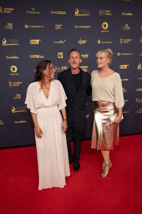 Goldene Henne 2026 Roter Teppich Roter Teppich Amy Mußul und Simon Böer und Melanie Marschke Goldene Henne 2026, 04.09.2026, Leipzig Copyright: xEventpressxFuhrx