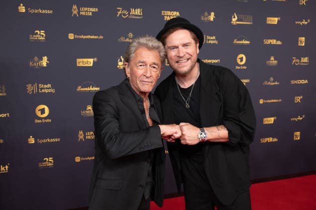 Goldene Henne 2026 Roter Teppich Roter Teppich Peter Maffay und Johannes Oerding Goldene Henne 2026, 04.09.2026, Leipzig Copyright: xEventpressxFuhrx
