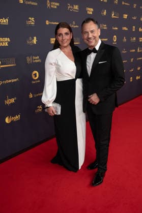 Goldene Henne 2026 Roter Teppich Roter Teppich Sebastian Fitzek und Linda Fitzek Goldene Henne 2026, 04.09.2026, Leipzig Copyright: xEventpressxFuhrx