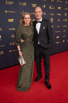 Goldene Henne 2026 Roter Teppich Roter Teppich Martin Brambach und Ehefrau Christine Sommer Goldene Henne 2026, 04.09.2026, Leipzig Copyright: xEventpressxFuhrx