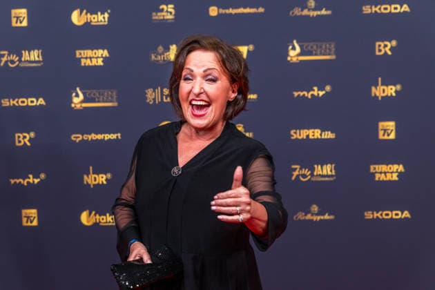 LEIPZIG, DEUTSCHLAND 4. SEPTEMBER 2026 Verleihung der Goldenen Henne 2026 auf dem roten Teppich in der Messehalle 1 in Leipzig. Bei der Gala werden erneut Persönlichkeiten aus Unterhaltung, Fernsehen, Musik und Sport ausgezeichnet. Die Sängerin Ute Freudenberg Goldene Henne 2026 - Roter Teppich