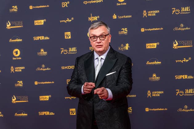 LEIPZIG, DEUTSCHLAND 4. SEPTEMBER 2026 Verleihung der Goldenen Henne 2026 auf dem roten Teppich in der Messehalle 1 in Leipzig. Bei der Gala werden erneut Persönlichkeiten aus Unterhaltung, Fernsehen, Musik und Sport ausgezeichnet. Schauspieler, Moderator, Hans Peter Hape Kerkeling Goldene Henne 2026 - Roter Teppich