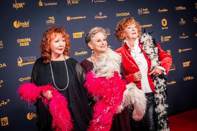 LEIPZIG, DEUTSCHLAND 4. SEPTEMBER 2026 Verleihung der Goldenen Henne 2026 auf dem roten Teppich in der Messehalle 1 in Leipzig. Bei der Gala werden erneut Persönlichkeiten aus Unterhaltung, Fernsehen, Musik und Sport ausgezeichnet. Regina Thoss, Dagmar Frederic Goldene Henne 2026 - Roter Teppich