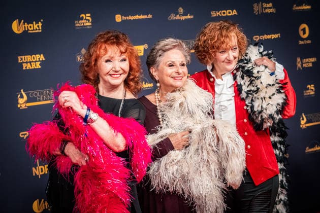 LEIPZIG, DEUTSCHLAND 4. SEPTEMBER 2026 Verleihung der Goldenen Henne 2026 auf dem roten Teppich in der Messehalle 1 in Leipzig. Bei der Gala werden erneut Persönlichkeiten aus Unterhaltung, Fernsehen, Musik und Sport ausgezeichnet. Regina Thoss, Dagmar Frederic Goldene Henne 2026 - Roter Teppich