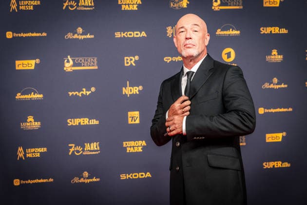 LEIPZIG, DEUTSCHLAND 4. SEPTEMBER 2026 Verleihung der Goldenen Henne 2026 auf dem roten Teppich in der Messehalle 1 in Leipzig. Bei der Gala werden erneut Persönlichkeiten aus Unterhaltung, Fernsehen, Musik und Sport ausgezeichnet. Unheilig Sänger Der Graf (Bernd Graf) Goldene Henne 2026 - Roter Teppich