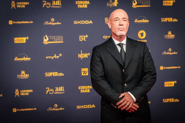 LEIPZIG, DEUTSCHLAND 4. SEPTEMBER 2026 Verleihung der Goldenen Henne 2026 auf dem roten Teppich in der Messehalle 1 in Leipzig. Bei der Gala werden erneut Persönlichkeiten aus Unterhaltung, Fernsehen, Musik und Sport ausgezeichnet. Unheilig Sänger Der Graf (Bernd Graf) Goldene Henne 2026 - Roter Teppich