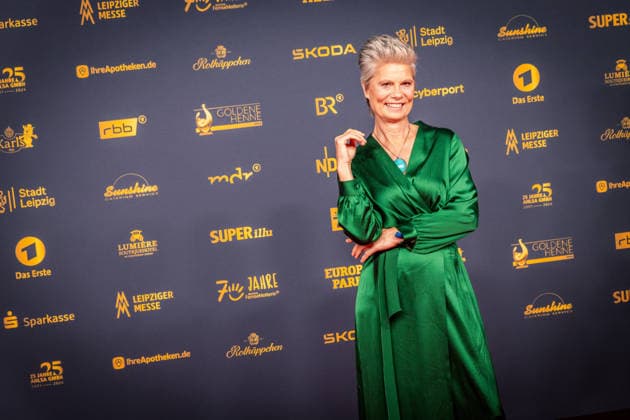LEIPZIG, DEUTSCHLAND 4. SEPTEMBER 2026 Verleihung der Goldenen Henne 2026 auf dem roten Teppich in der Messehalle 1 in Leipzig. Bei der Gala werden erneut Persönlichkeiten aus Unterhaltung, Fernsehen, Musik und Sport ausgezeichnet. TV Köchin Sarah Wiener Goldene Henne 2026 - Roter Teppich