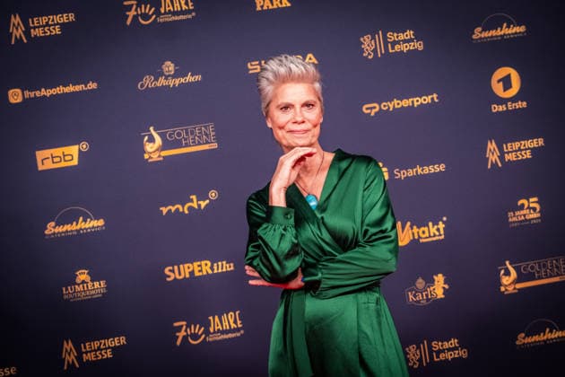 LEIPZIG, DEUTSCHLAND 4. SEPTEMBER 2026 Verleihung der Goldenen Henne 2026 auf dem roten Teppich in der Messehalle 1 in Leipzig. Bei der Gala werden erneut Persönlichkeiten aus Unterhaltung, Fernsehen, Musik und Sport ausgezeichnet. Sarah Wiener Goldene Henne 2026 - Roter Teppich