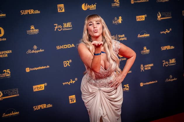 LEIPZIG, DEUTSCHLAND 4. SEPTEMBER 2026 Verleihung der Goldenen Henne 2026 auf dem roten Teppich in der Messehalle 1 in Leipzig. Bei der Gala werden erneut Persönlichkeiten aus Unterhaltung, Fernsehen, Musik und Sport ausgezeichnet. Annemarie Eilfeld Goldene Henne 2026 - Roter Teppich