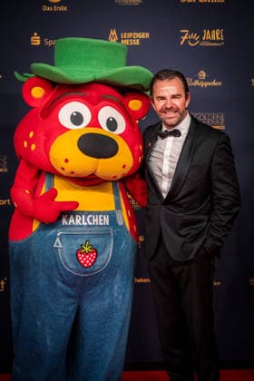 LEIPZIG, DEUTSCHLAND 4. SEPTEMBER 2026 Verleihung der Goldenen Henne 2026 auf dem roten Teppich in der Messehalle 1 in Leipzig. Bei der Gala werden erneut Persönlichkeiten aus Unterhaltung, Fernsehen, Musik und Sport ausgezeichnet. Robert Dahl von Karls Goldene Henne 2026 - Roter Teppich