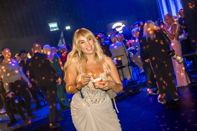 LEIPZIG, DEUTSCHLAND 4. SEPTEMBER 2026 Verleihung der Goldenen Henne 2026 in der Messehalle 1 in Leipzig. Bei der Gala werden erneut Persönlichkeiten aus Unterhaltung, Fernsehen, Musik und Sport ausgezeichnet. Hier die After Show Party mit: Annemarie Eilfeld Goldene Henne 2026 - Roter Teppich