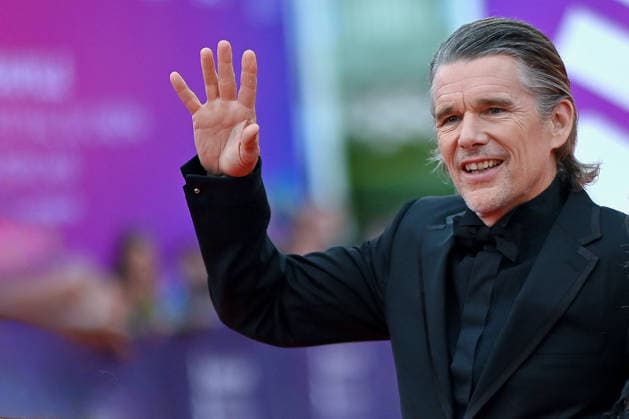 Opening Red Carpet 52nd Deauville American Film Festival FC Ethan Hawke attends the Opening Red Carpet at the 52nd Deauville American Film Festival on September 04, 2026 in Deauville, France. Photo by Franck Castel ABACAPRESS.COM Deauville  Copyright: xCastelxFranck ABACAx