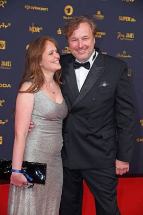 Stephan Grossmann mit Ehefrau Lidija Grossmann - *Roter Teppich* VERLEIHUNG GOLDENE HENNE 2026 in der Messe Leipzig am 04.09.2026