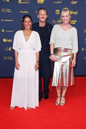 Amy Mussul, Johannes Hendrik Langer, Melanie Marschke - *Roter Teppich* VERLEIHUNG GOLDENE HENNE 2026 in der Messe Leipzig am 04.09.2026