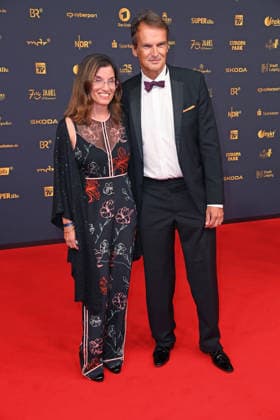 Klaus Brinkbäumer mit Ehefrau Samiha Shafy - *Roter Teppich* VERLEIHUNG GOLDENE HENNE 2026 in der Messe Leipzig am 04.09.2026
