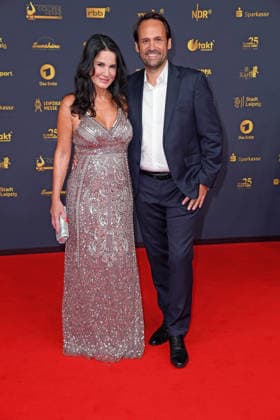 Mariella Ahrens mit Freund Marco van Dre - *Roter Teppich* VERLEIHUNG GOLDENE HENNE 2026 in der Messe Leipzig am 04.09.2026