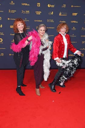 Regina Thoss, Dagmar Frederic, Dagmar Gelbke - *Roter Teppich* VERLEIHUNG GOLDENE HENNE 2026 in der Messe Leipzig am 04.09.2026