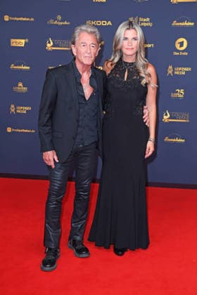 Peter Maffay mit Ehefrau Hendrikje Balsmeyer - *Roter Teppich* VERLEIHUNG GOLDENE HENNE 2026 in der Messe Leipzig am 04.09.2026