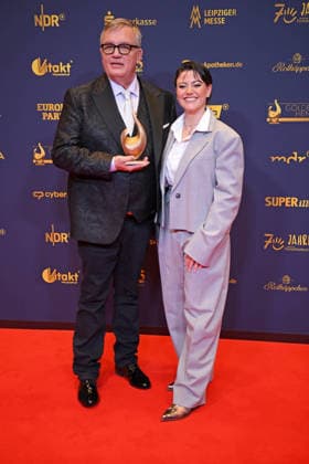 Hape Kerkeling, Tahnee Schaffarczyk - *Preisträger* VERLEIHUNG GOLDENE HENNE 2026 in der Messe Leipzig am 04.09.2026