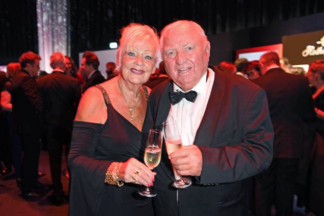 Ulli Wegner mit Ehefrau Margret Wegner - *Aftershowparty* VERLEIHUNG GOLDENE HENNE 2026 in der Messe Leipzig am 04.09.2026
