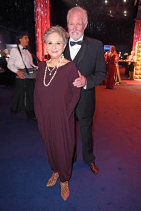 Dagmar Frederic mit Ehemann Klaus Lenk - *Aftershowparty* VERLEIHUNG GOLDENE HENNE 2026 in der Messe Leipzig am 04.09.2026
