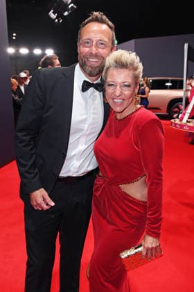Manager Ray Schnutenhaus, Alexandra Hofmann - *Aftershowparty* VERLEIHUNG GOLDENE HENNE 2026 in der Messe Leipzig am 04.09.2026