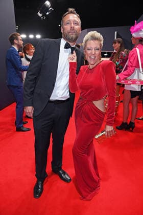 Manager Ray Schnutenhaus, Alexandra Hofmann - *Aftershowparty* VERLEIHUNG GOLDENE HENNE 2026 in der Messe Leipzig am 04.09.2026