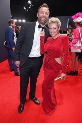 Manager Ray Schnutenhaus, Alexandra Hofmann - *Aftershowparty* VERLEIHUNG GOLDENE HENNE 2026 in der Messe Leipzig am 04.09.2026