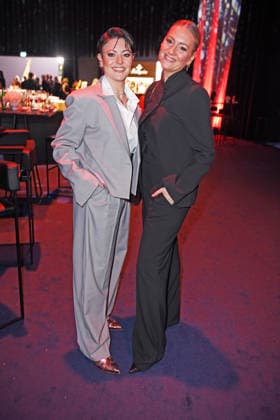 Tahnee Schaffarczyk mit Ehefrau Juliette Schoppmann - *Aftershowparty* VERLEIHUNG GOLDENE HENNE 2026 in der Messe Leipzig am 04.09.2026