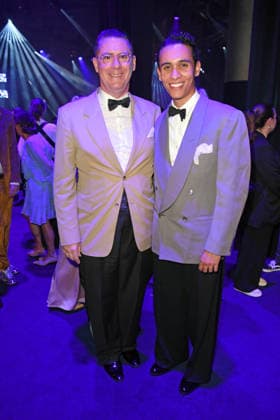 Andrej Hermlin mit Sohn David Hermlin - *Aftershowparty* VERLEIHUNG GOLDENE HENNE 2026 in der Messe Leipzig am 04.09.2026