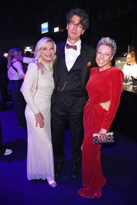 Uta Bresan mit Ehemann Karsten Freund, Alexandra Hofmann - *Aftershowparty* VERLEIHUNG GOLDENE HENNE 2026 in der Messe Leipzig am 04.09.2026