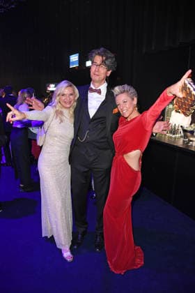 Uta Bresan mit Ehemann Karsten Freund, Alexandra Hofmann - *Aftershowparty* VERLEIHUNG GOLDENE HENNE 2026 in der Messe Leipzig am 04.09.2026